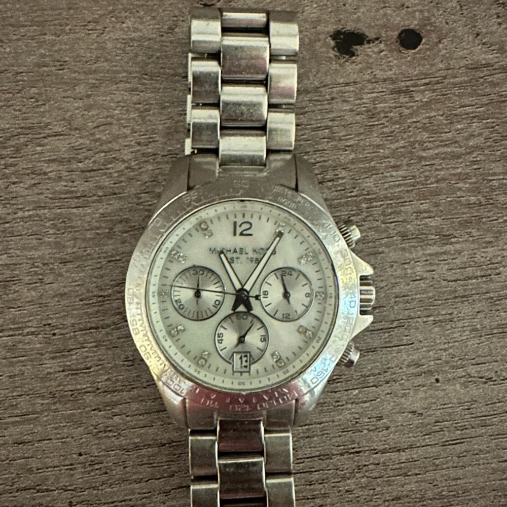 Michael Kors silver watch